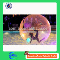 Colorful stripe inflatable water ball for dance